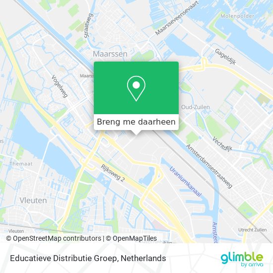 Educatieve Distributie Groep kaart