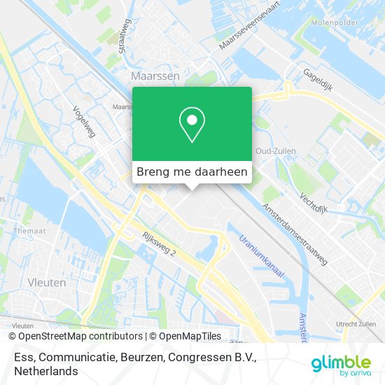 Ess, Communicatie, Beurzen, Congressen B.V. kaart