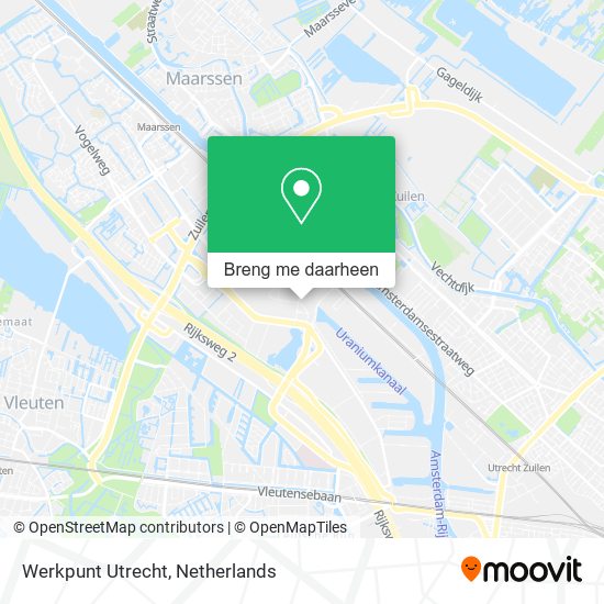 Werkpunt Utrecht kaart