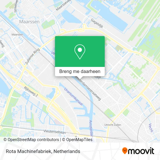 Rota Machinefabriek kaart