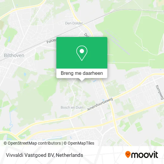 Vivvaldi Vastgoed BV kaart