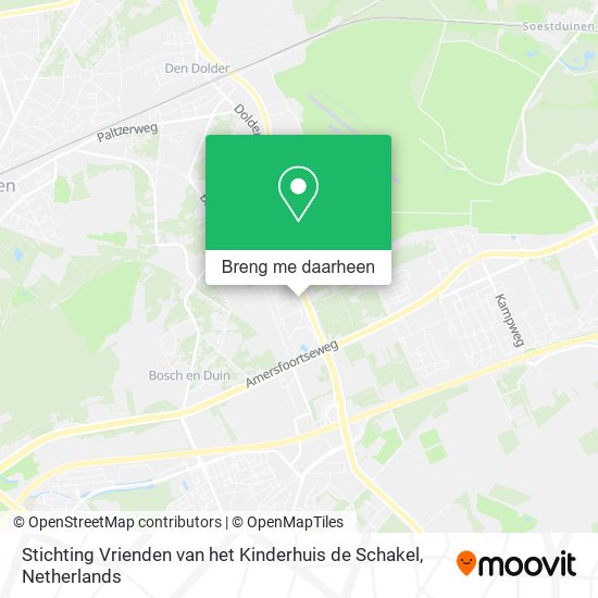 Stichting Vrienden van het Kinderhuis de Schakel kaart