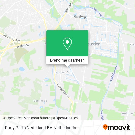 Party Parts Nederland BV kaart