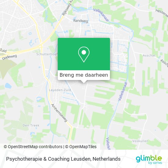 Psychotherapie & Coaching Leusden kaart