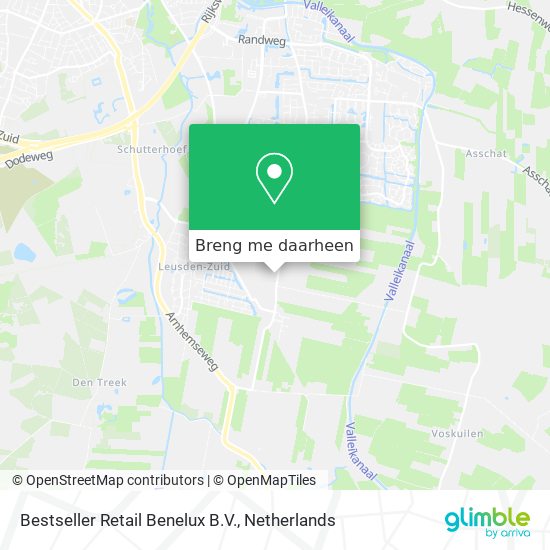 Bestseller Retail Benelux B.V. kaart