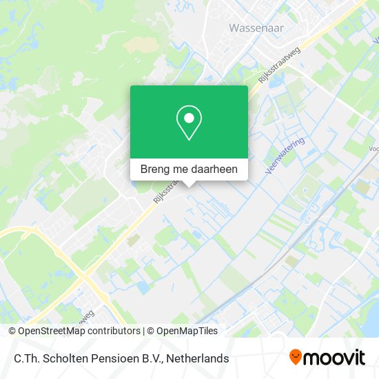 C.Th. Scholten Pensioen B.V. kaart