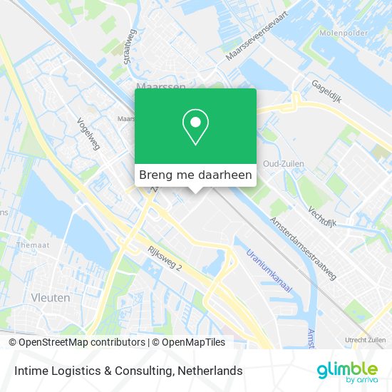 Intime Logistics & Consulting kaart