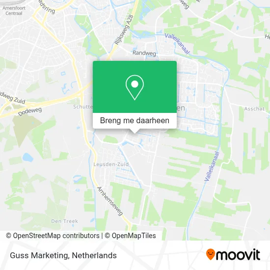 Guss Marketing kaart