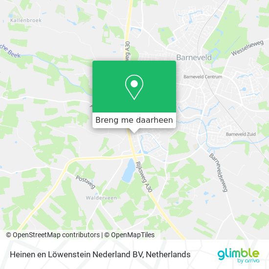 Heinen en Löwenstein Nederland BV kaart