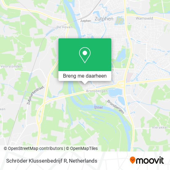 Schröder Klussenbedrijf R kaart