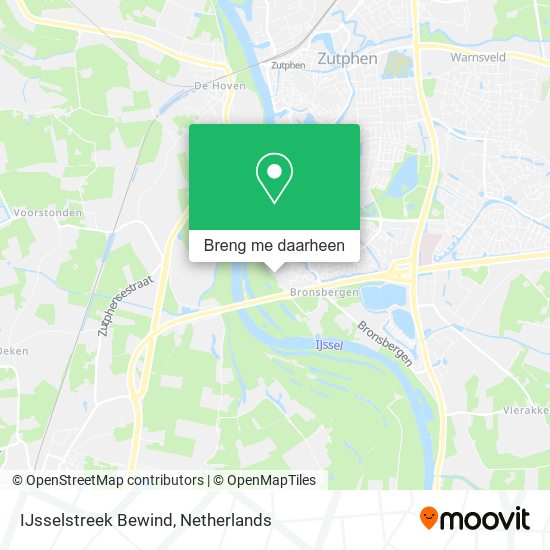 IJsselstreek Bewind kaart