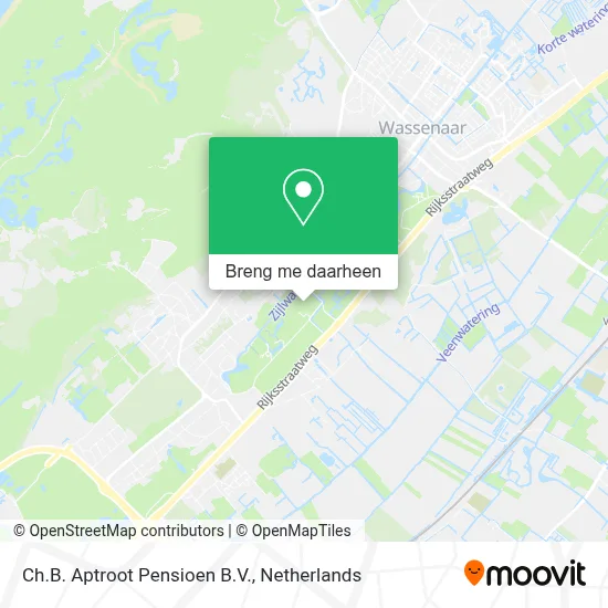 Ch.B. Aptroot Pensioen B.V. kaart