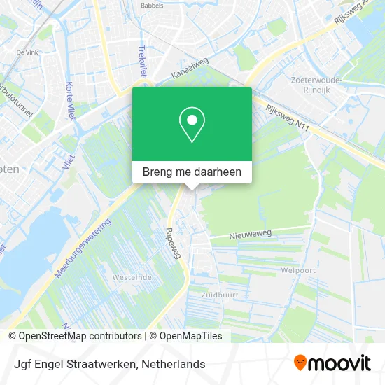 Jgf Engel Straatwerken kaart