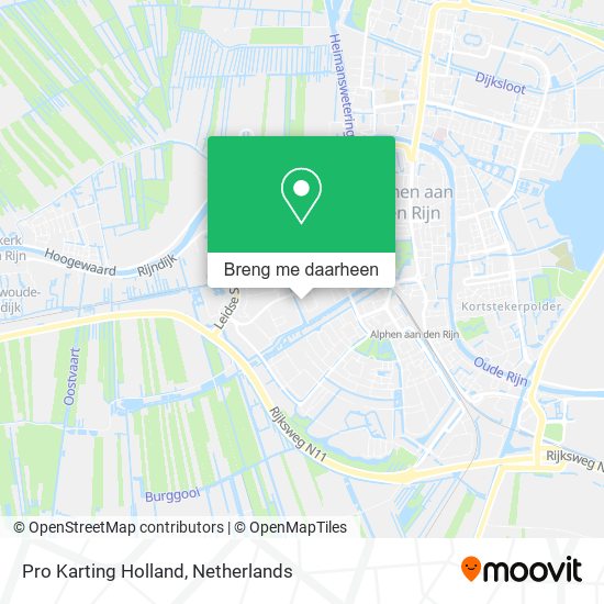 Pro Karting Holland kaart
