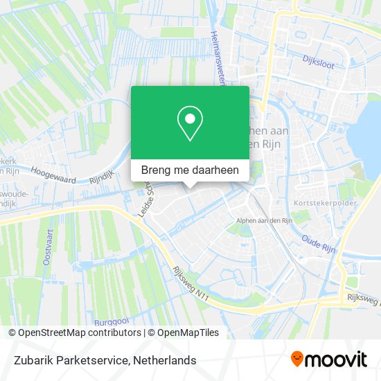 Zubarik Parketservice kaart