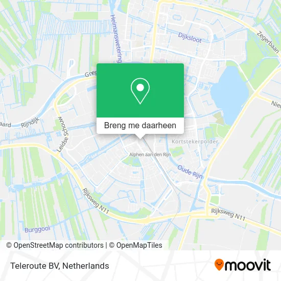 Teleroute BV kaart