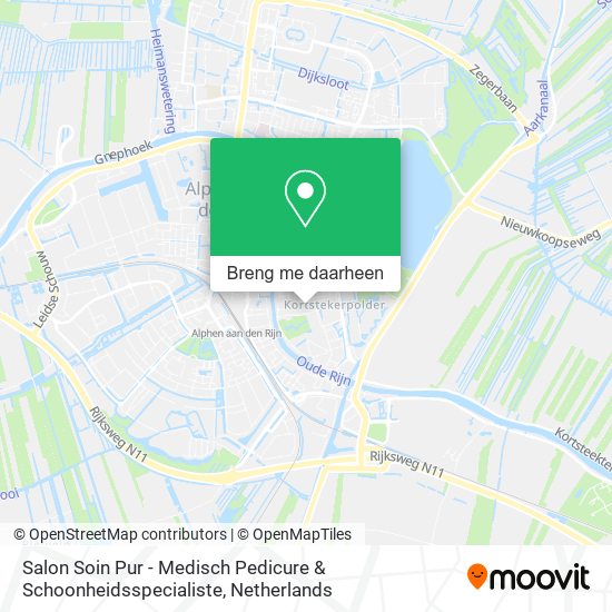 Salon Soin Pur - Medisch Pedicure & Schoonheidsspecialiste kaart