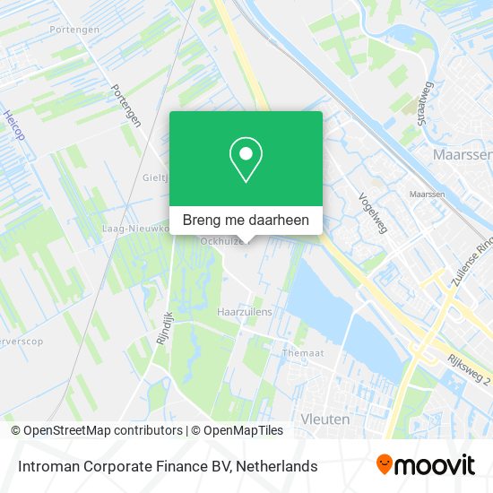 Introman Corporate Finance BV kaart