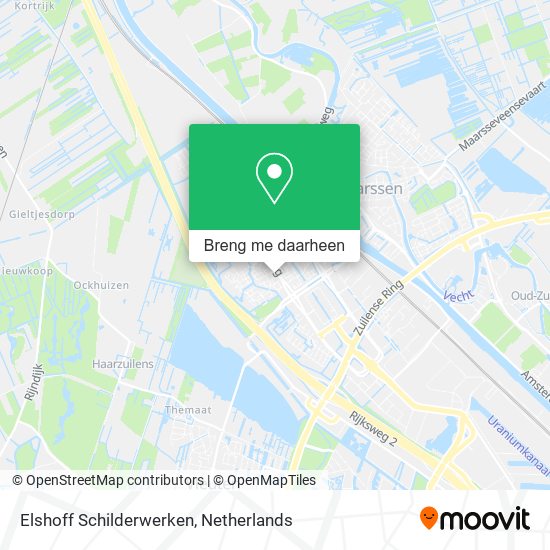 Elshoff Schilderwerken kaart