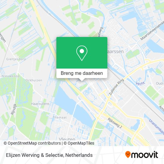 Elijzen Werving & Selectie kaart