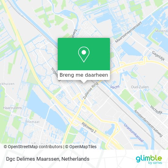 Dgc Delimes Maarssen kaart