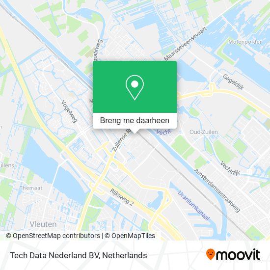 Tech Data Nederland BV kaart