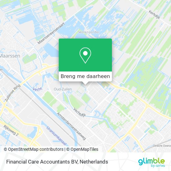 Financial Care Accountants BV kaart