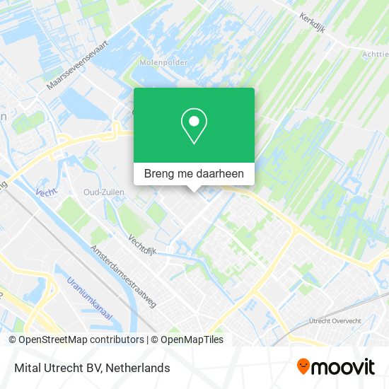 Mital Utrecht BV kaart