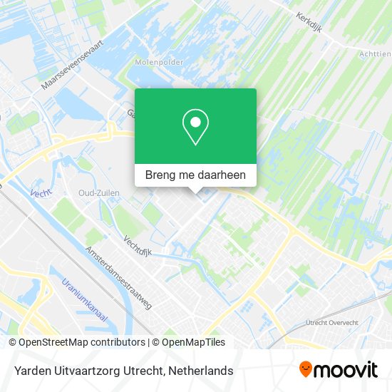 Yarden Uitvaartzorg Utrecht kaart