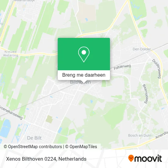 Xenos Bilthoven 0224 kaart
