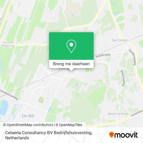Celaena Consultancy BV Bedrijfshuisvesting kaart