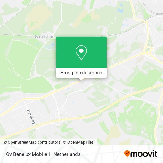 Gv Benelux Mobile 1 kaart