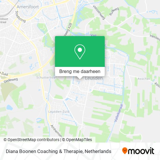 Diana Boonen Coaching & Therapie kaart