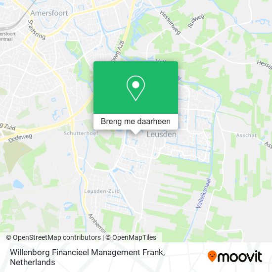 Willenborg Financieel Management Frank kaart