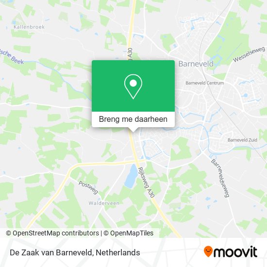 De Zaak van Barneveld kaart