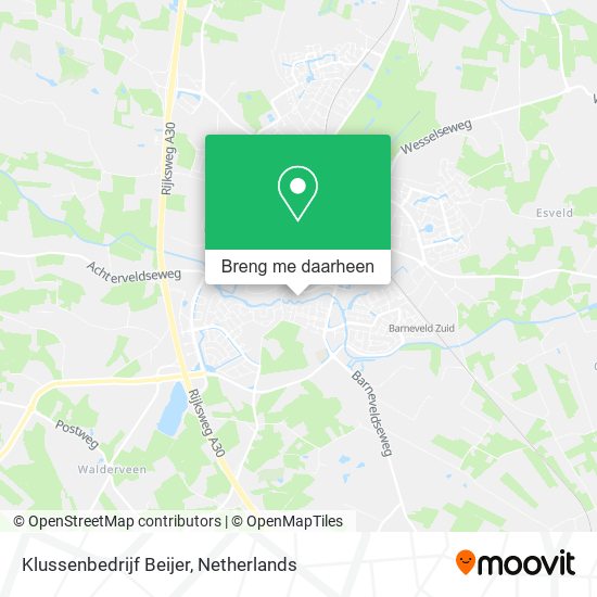 Klussenbedrijf Beijer kaart