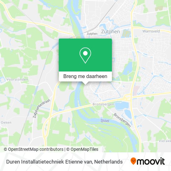 Duren Installatietechniek Etienne van kaart