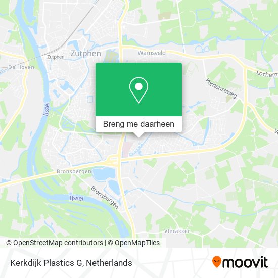 Kerkdijk Plastics G kaart