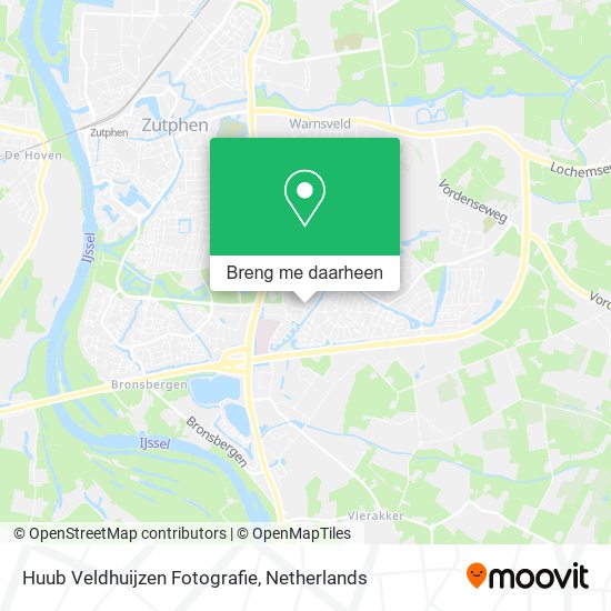 Huub Veldhuijzen Fotografie kaart