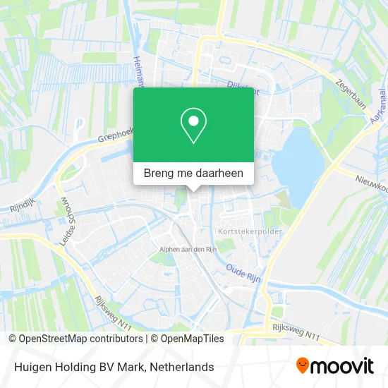 Huigen Holding BV Mark kaart