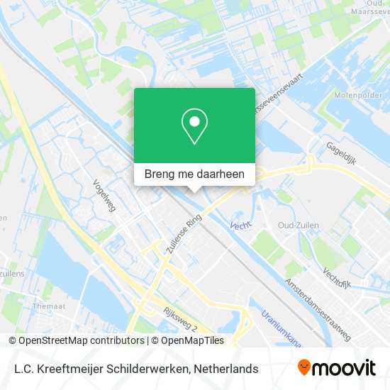 L.C. Kreeftmeijer Schilderwerken kaart