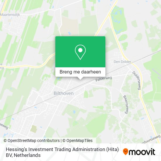 Hessing's Investment Trading Administration (Hita) BV kaart