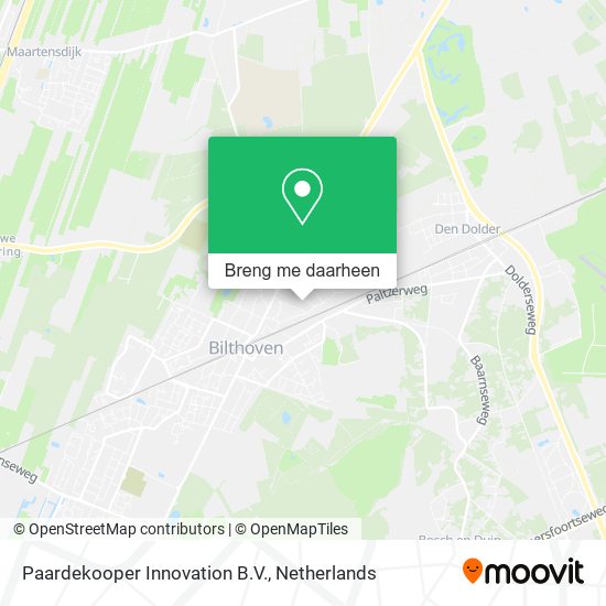 Paardekooper Innovation B.V. kaart