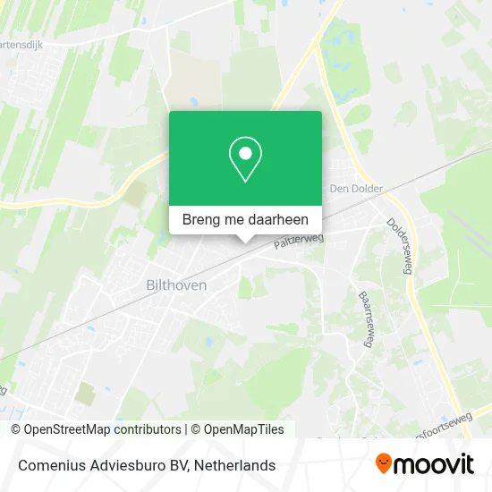 Comenius Adviesburo BV kaart