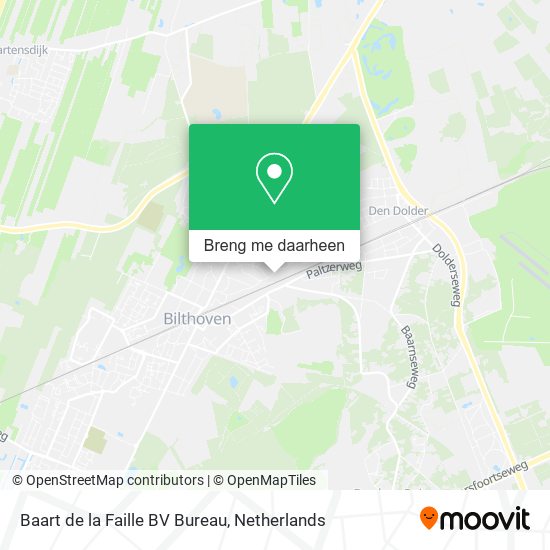 Baart de la Faille BV Bureau kaart