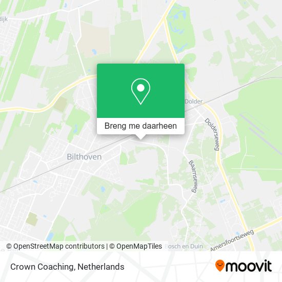 Crown Coaching kaart