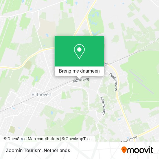 Zoomin Tourism kaart