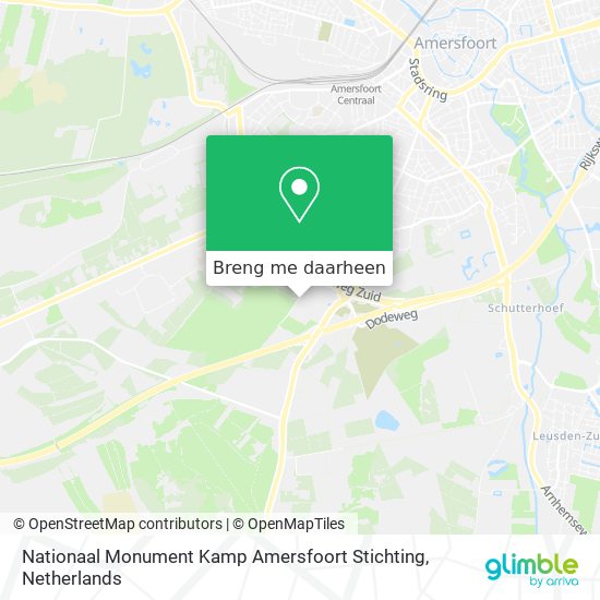 Nationaal Monument Kamp Amersfoort Stichting kaart