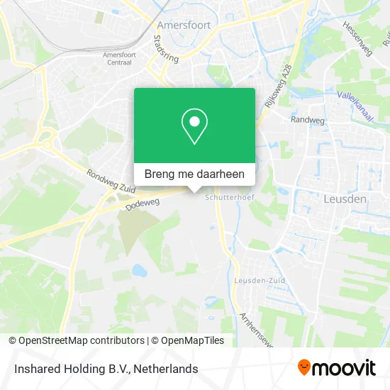 Inshared Holding B.V. kaart