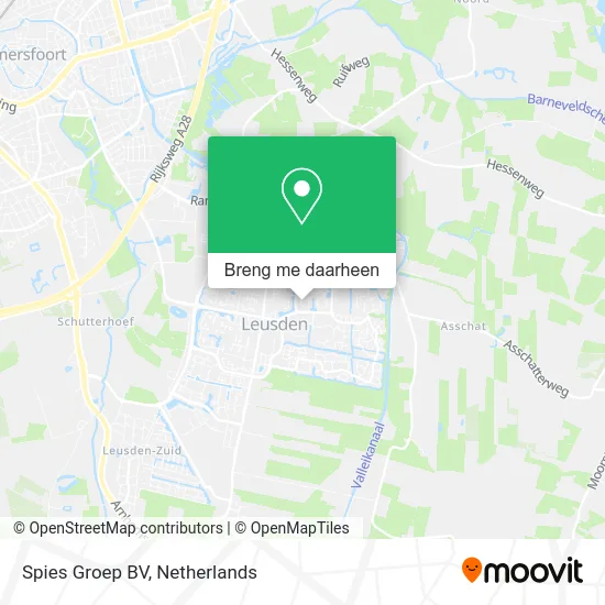 Spies Groep BV kaart